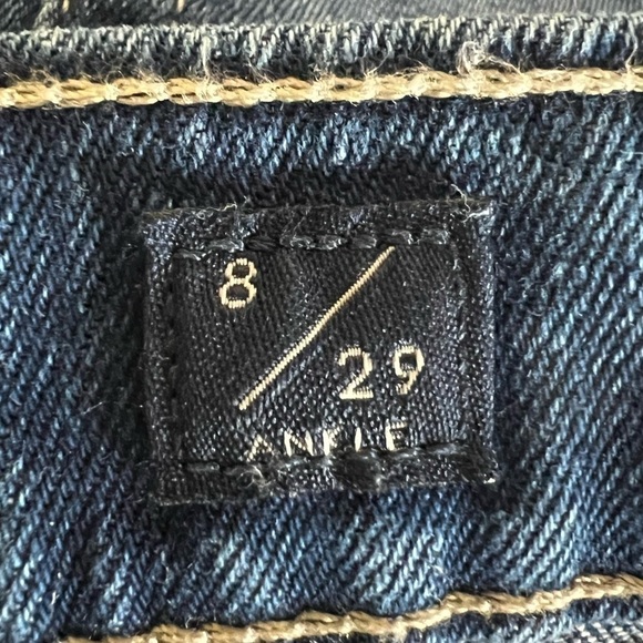 Lucky Brand Drew High Waist Distressed Denim Mom Ankle Jeans - Sz 8 / 29x28, NWT - Picture 14 of 14